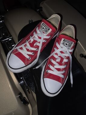 Converse All Star Low Top Sneakers - Red